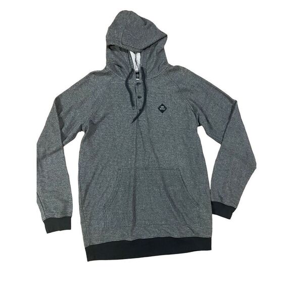 RVCA Other - RVCA Mens gray hooded pullover sz medium